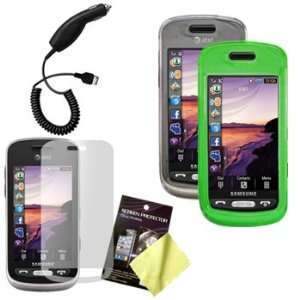  Cases / Covers / Shells (Clear, Green), LCD Screen Guard / Protector 