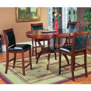  World Imports Montgomery Counter Height Dining Room Set 