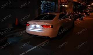 Error Free LED License Plate Lights Audi B6 B7 C6 D3 8P  