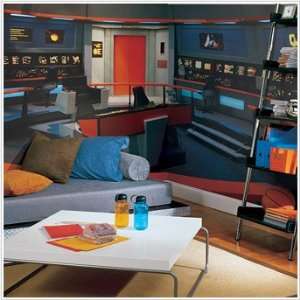  STAR TREKâ¢ Enterprise Bridge XL Wall Mural 9 x 15 