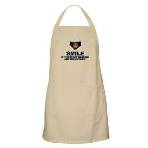  Apron Khaki Smile If Youre Not Wearing Any Underpants 