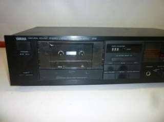 Yamaha Model KX 200U Single Stereo Cassette Tape Deck  