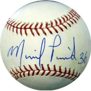 Michael Pineda Autographed Ball   OML   Autographed Baseballs