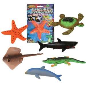    6 Asst. Med. Growing Sea Animals Case Pack 24 Toys & Games