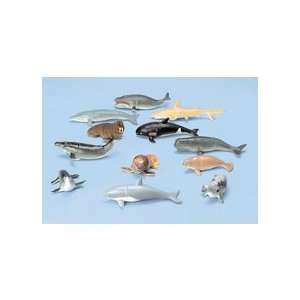  Sea Animals   Set of 12 Toys & Games