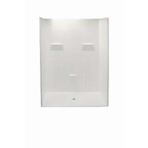   60 X 36 Inch by EZ Able®   In WHITE / Center Drain
