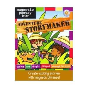  Adventure StoryMaker Magnetic Poetry Kids Kit Toys 