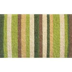  Woodsy Stripes Coir Mat SCL Patio, Lawn & Garden
