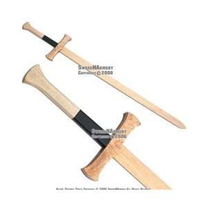  47 Wooden Medieval Practice Waster Long Knight Sword 