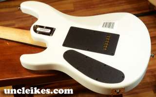 New 2011 Music Man John Petrucci JP6 Pearl White Electric Guitar 