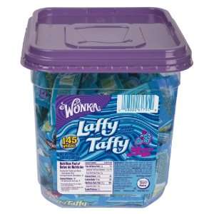 Wonka Laffy Taffy Jar, Blue Raspberry, 145 Count  Grocery 