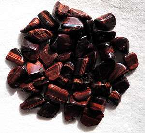   RED TIGER EYE Tumbled Stones Healing Jewelry MED 1/2 lb SOUTH AFRICA