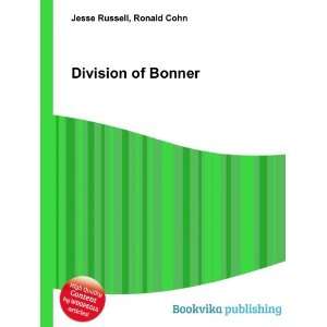  Division of Bonner Ronald Cohn Jesse Russell Books