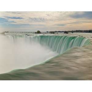 Horseshoe Falls Waterfall on the Niagara River, Niagara Falls, Ontario 