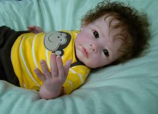 Heirloom Baby Nursery ~ Reborn Maya by Linda Murray Now baby BOY Devin 