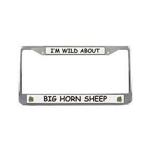  Big Horn Sheep License Plate Frame