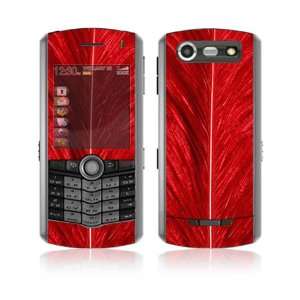  BlackBerry Pearl 8110 8120 8130 Decal Vinyl Skin   Red 