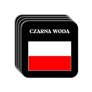  Poland   CZARNA WODA Set of 4 Mini Mousepad Coasters 