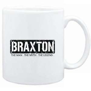  Mug White  Braxton  THE MAN   THE MYTH   THE LEGEND 