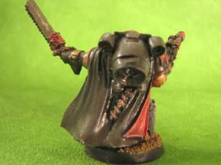 Warhammer WH40K   Black Templar Space Marine Character PAINTED  