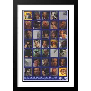  Warner Bros. 75th Anniversary 32x45 Framed and Double Matted Movie 