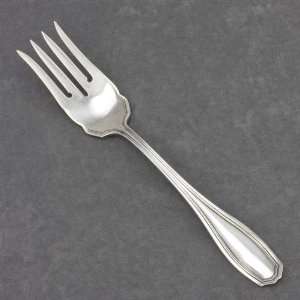  Clinton by Wm. Rogers & Son, Silverplate Cold Meat Fork 