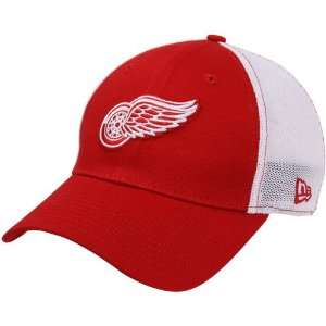  NHL New Era Detroit Red Wings Stretch Print Mesh Flex Hat 