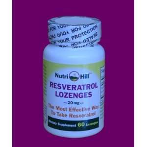  Nutrihill Resveratrol Lozenges