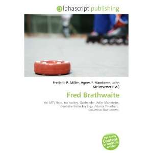  Fred Brathwaite (9786134152921) Books