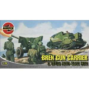  Airfix A01309 176 Scale Bren Gun Carrier and 6PDR Anti 