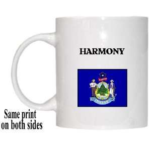  US State Flag   HARMONY, Maine (ME) Mug 