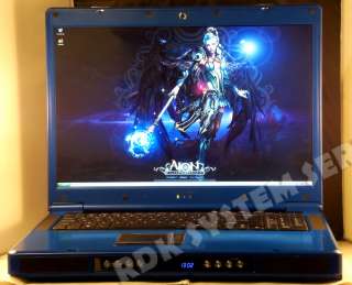 LOADED BLUE Alienware m7700 D9T gaming laptop P4 3.80 250gb nVidia 