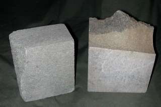 pieces / Alberene Soapstone Block for Carving / 3 X 4 1/2 X 2 1/2 