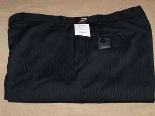 46 X 34 AXCESS FLAT FRONT DRESS PANTS   BLACK  NWT  