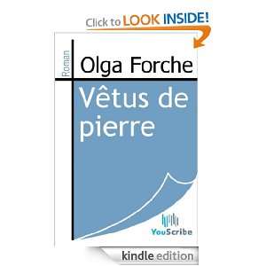 Vêtus de pierre (French Edition) Olga Forche  Kindle 