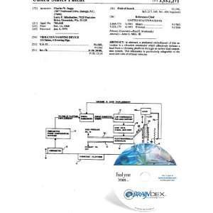  NEW Patent CD for VIBRATION DAMPING DEVICE Everything 