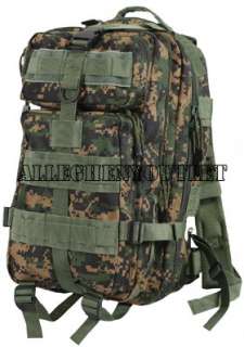Military Level III M Transport MOLLE Assault Pack Bag Backpack 