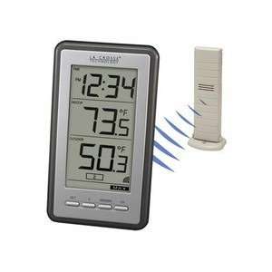  La Crosse Technology Wireless Thermometer   Gray WS 9160U 