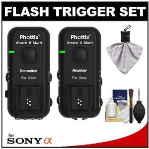 Phottix Strato II Wireless Multi 5 in 1 Trigger Set with Cleaning Kit 