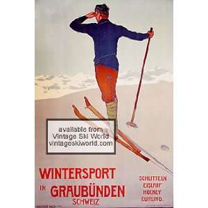    Beekley Poster Collection   Graubunden Wintersport