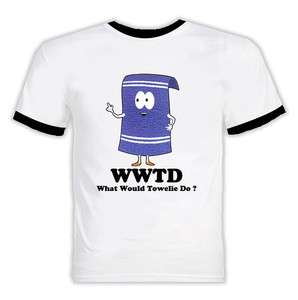 WWJD Towelie South Park T Shirt  
