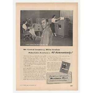   Rand Punched Card Accounting Machine Print Ad