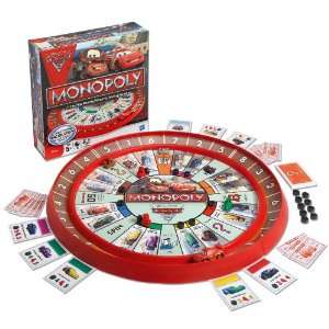 MONOPOLY CARS 2 RACE TRACK BOARD GAME  