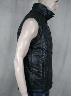 WELLENSTEYN USA mens Cannonball puff Jacket vest black CBO367  
