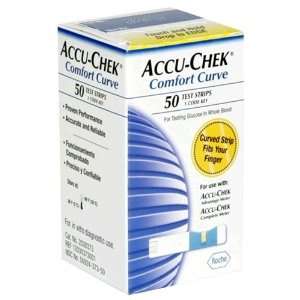  Roche Accu Chek Comfort Curve Blood Glucose Test Strips 