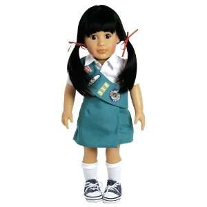  Adora Play Doll Lily   Girl Scout Jr. 18 Doll & Costume 