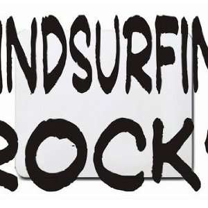  Windsurfing Rocks Mousepad