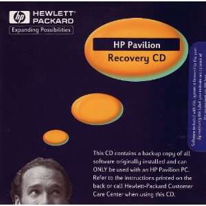  HP Pavilion Recovery CD   Version 4.1A 