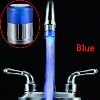 Mini Water Glow LED Faucet /tap Sensor No battery needed 2A6  
