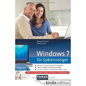 Windows 7 für Späteinsteiger (German Edition) Thomas Schirmer 